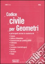 Codice civile per geometri libro