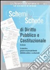 Schemi & schede di diritto pubblico e costituzionale libro