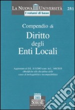 Compendio di diritto degli enti locali libro