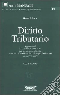 Diritto tributario libro