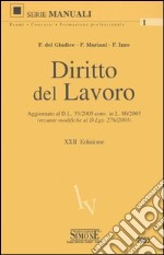 Diritto del lavoro libro