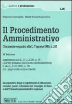 Il procedimento amministrativo libro