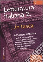 Letteratura italiana. Vol. 2: Dal Seicento all'Ottocento