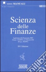 Scienza delle finanze libro