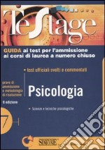 Psicologia. Test ufficiali svolti e commentati libro