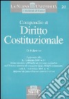 Compendio di diritto costituzionale libro