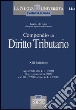 Compendio di diritto tributario libro