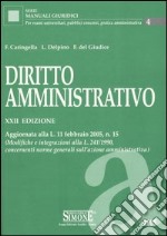 Diritto amministrativo libro