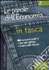 Le parole dell'economia libro