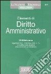 Elementi di diritto amministrativo libro