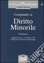 Compendio di diritto minorile libro