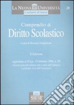 Compendio di diritto scolastico libro