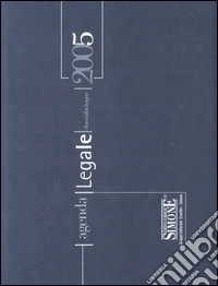 Agenda legale 2005 libro