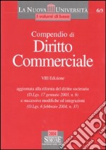 Compendio di diritto commerciale libro