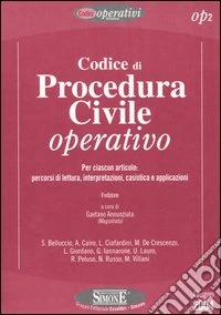 Codice di procedura civile operativo libro