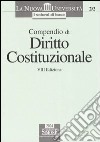 Compendio di diritto costituzionale libro