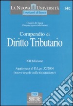 Compendio di diritto tributario libro