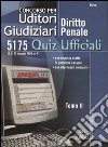 Concorso per uditori giudiziari (2) libro