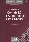 Elementi di contabilità di Stato e degli enti pubblici libro