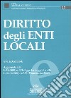 Diritto degli enti locali libro