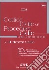 Codice civile e di procedura civile, leggi complementari per l'udienza civile libro