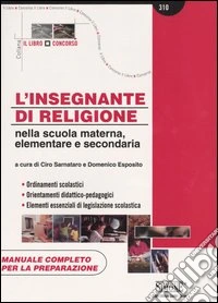 L'insegnante di religione nella scuola materna, elementare e secondaria libro