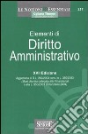 Elementi di diritto amministrativo libro