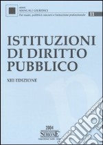 Istituzioni di diritto pubblico libro