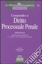 Compedio di diritto processuale penale libro