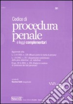 Codice di procedura penale e leggi complementari libro