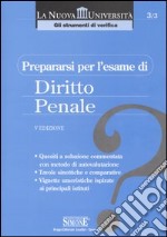 Prepararsi per l'esame di diritto penale libro