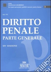 Diritto penale. Parte generale libro