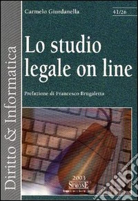 Lo studio legale on line libro