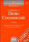 Compendio di diritto commerciale libro