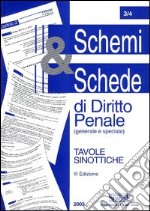 Schemi & schede di diritto penale. Generale e speciale libro