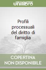 Profili processuali del diritto di famiglia libro