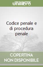 Codice penale e di procedura penale libro