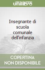 Insegnante di scuola comunale dell'infanzia libro