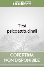 Test psicoattitudinali libro