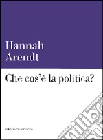 Che cos'è la politica? libro