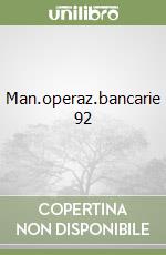 Man.operaz.bancarie 92 libro