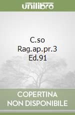 C.so Rag.ap.pr.3 Ed.91 libro