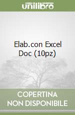 Elab.con Excel Doc (10pz) libro