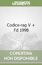 Codice-rag V + Fd 1998 libro