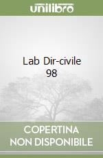 Lab Dir-civile 98 libro