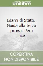 Esami di Stato. Guida alla terza prova. Per i Lice libro