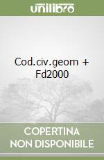 Cod.civ.geom + Fd2000 libro