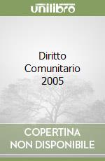 Diritto Comunitario 2005 libro