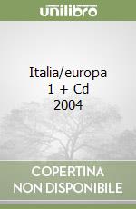 Italia/europa 1 + Cd 2004 libro