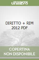 DIRITTO + RIM 2012  PDF libro